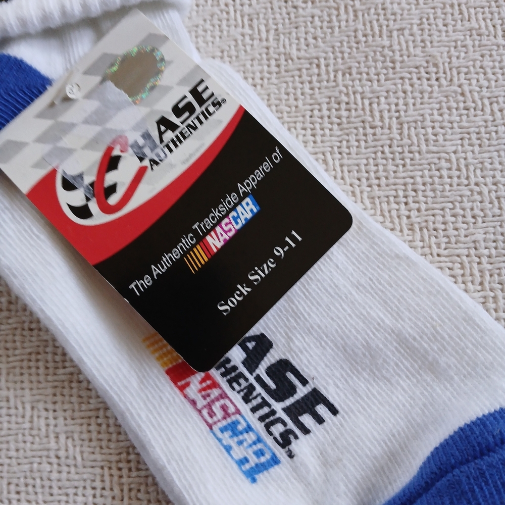 nascar ♡ 48 chase authentics socks vintage race car - Picture 2 of 5